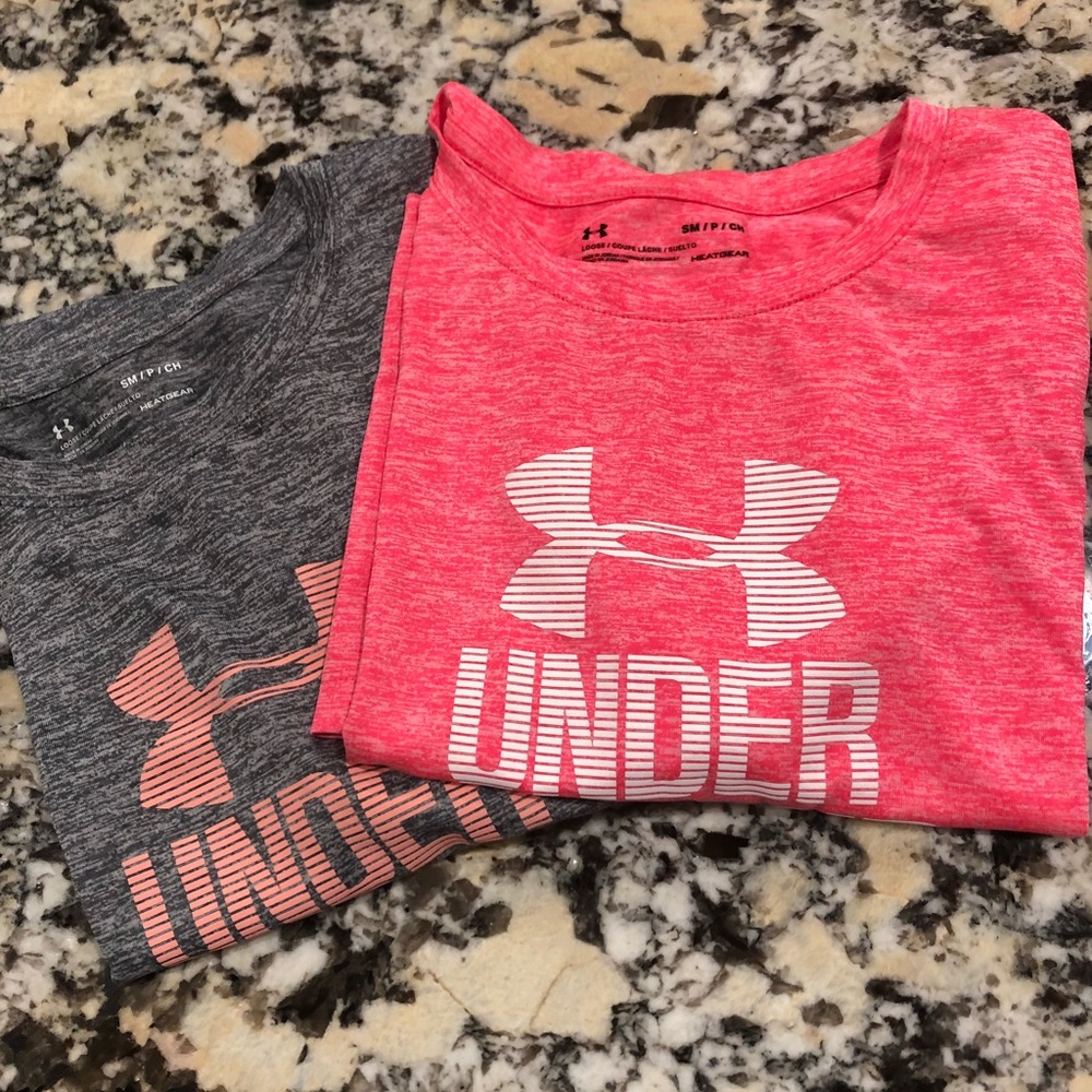 Two Under Armour Tees